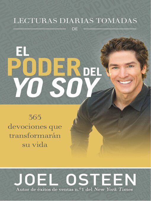 Title details for Lecturas diarias tomadas de El poder del yo soy by Joel Osteen - Available